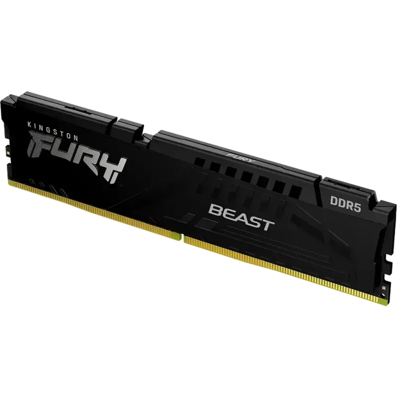 RAM KINGSTON .32GB DDR5-6000MHz  Kingston FURY Beast  (KF560C30BBE-32), CL30-36-36, 1.4V, AMD EXPO 1.0/Intel XMP 3.0, Black