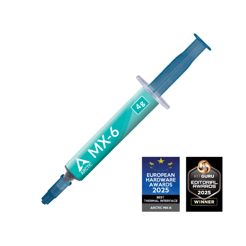 Термопаста ARCTIC Thermal Paste ARCTIC MX-6  4g Ultimate Performance