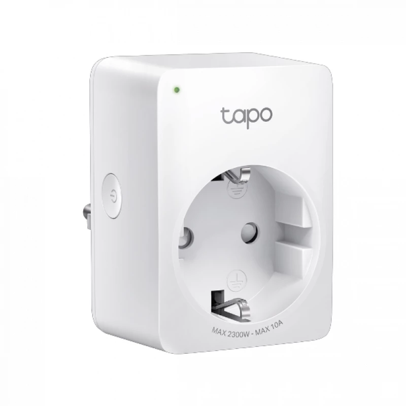 Smart button TP-LINK TP-Link Tapo Smart Plug Mini, Matter Compatible, Compatible with Alexa, Google Home & Samsung SmartThings, Energy Monitoring, 15A, UL Certified, 2.4G Wi-Fi Only, Tapo P110M(4-Pack)