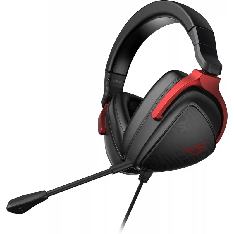 Игровые наушники ASUS ASUS Gaming Headset ROG Delta S Core, Driver 50mm Neodymium magnet, Headphones 20 ~ 40000 Hz, Mic 100 ~ 10000 Hz, Virtual 7.1, 1.5m cable