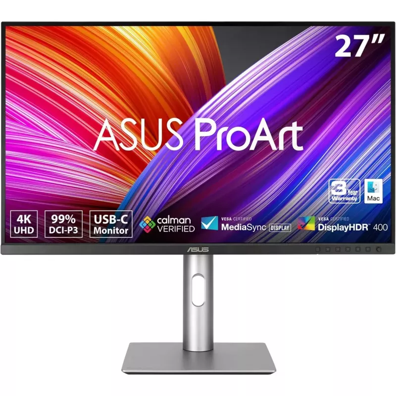 Monitor gaming ASUS 27" ASUS ProArt PA279CRV HDR Professional Monitor IPS 4K UHD 16:9, 0.155mm, 5ms, 99% DCI-P3, 99% Adobe RGB, HDR400, Pivot, Speakers 2Wx2, H:135KHz, V:60Hz, 3840x2160 UHD, USB-C/2xDP 1.4/HDMI, USB Hub, (monitor/монитор)