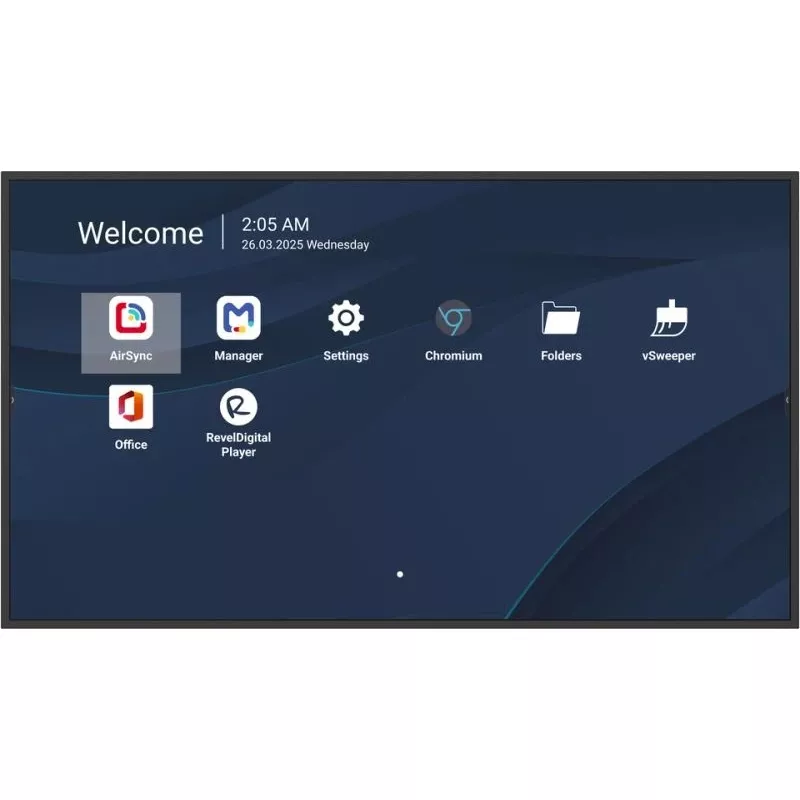 Interactive Display VIEWSONIC ViewSonic CDE5014-2C, Commercial Display with ProAV Integration, 50” 3840x2160, 500nits,1200:1, 32GB Storage, 4GB RAM, HDMI2.1 x 3, USB x 2, USB-C (Video, Data, Power), LAN (RJ-45), Wi-Fi slot, 10W x 2, Non-stop Operation Hours 24/7
