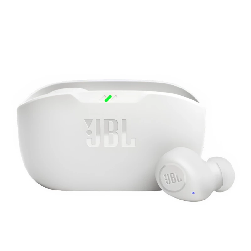 Casti fara fir JBL JBL Earphones TWS Wave Buds, White