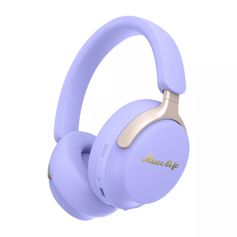 Беспроводные наушники Musen Musen Wireless Headphones over ear AKZ-22, Purple
