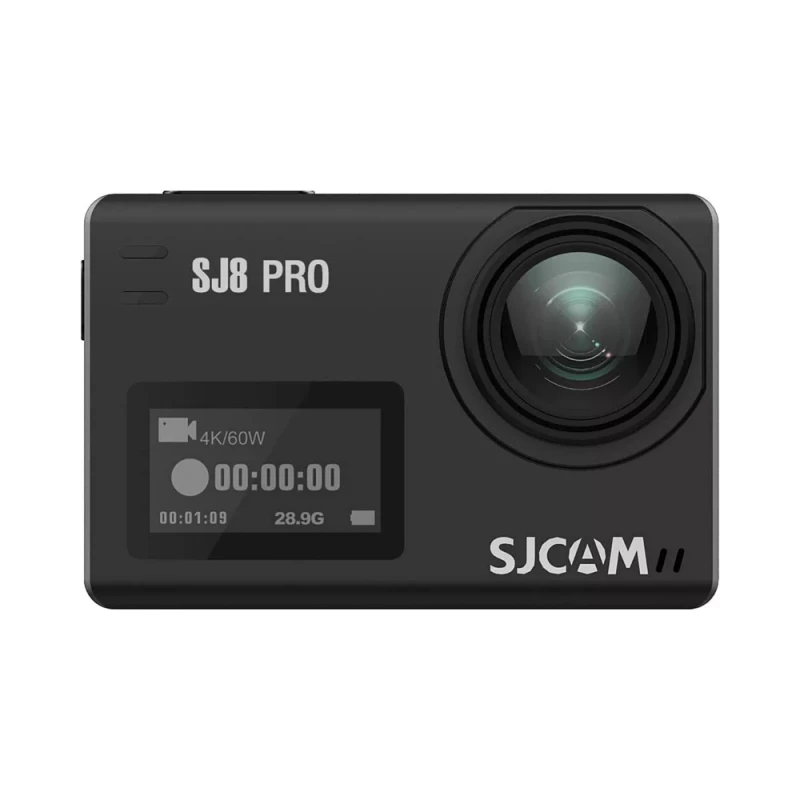 Camera de actiune SJCAM SJCAM Action Camera SJ8 PRO, Sixaxis Gyro Stabilizer, Waterproof Case, 4K60fps, Battery: 1200mAh, WiFi: 5GHz, 2.4GHz, Black