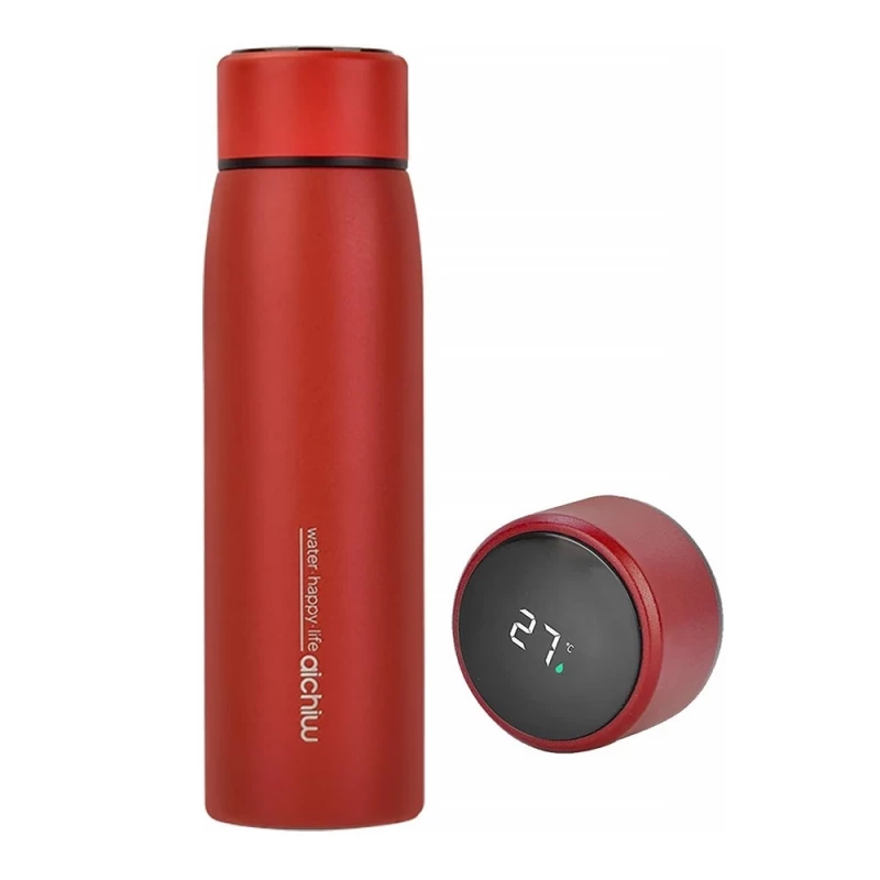 Термос Aichiw Aichiw Thermos LED AI-D108 380 ML, Red