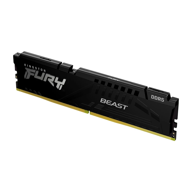 RAM KINGSTON .16GB DDR5-6000MHz  Kingston FURY Beast  (KF560C36BBE2-16), CL36-44-44, 1.35V, AMD EXPO 1.1/Intel XMP 3.0, Black