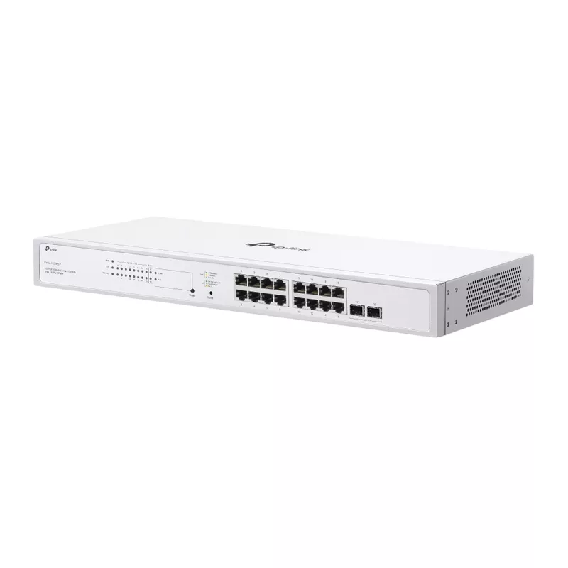 Comutator de retea TP-LINK 16-port Gigabit Smart POE+ Switch TP-LINK "Festa FS318GP", 16xPoE Ports, 2xSFP, Budget 150W, Rackmount