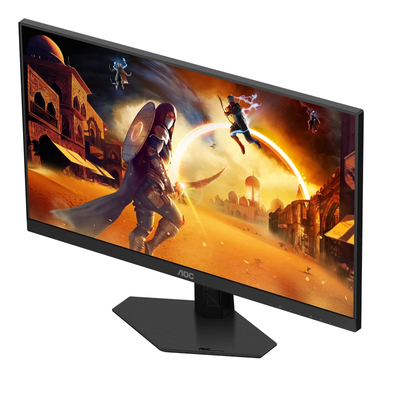 Monitor gaming AOC 23.8" AOC 24G4HRE, Black, IPS, 1920x1080, 200Hz, AdaptiveSync+G-Sync, 0.5msMPRT, 300cd, HDR10, HDMI+DP, Spkrs