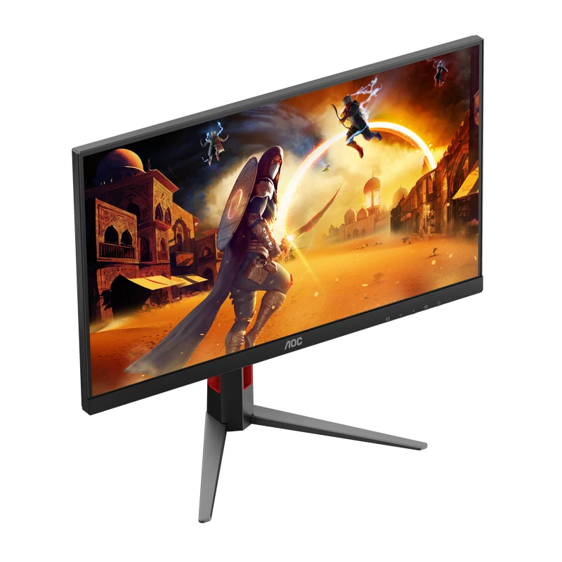 Monitor gaming AOC 27" AOC 27G4HA, Black, IPS, 1920x1080, 200Hz, AdaptiveSync, 0.5msMPRT, 300cd, HDR10 ,HDMI+DP, Spkrs, Pivot
