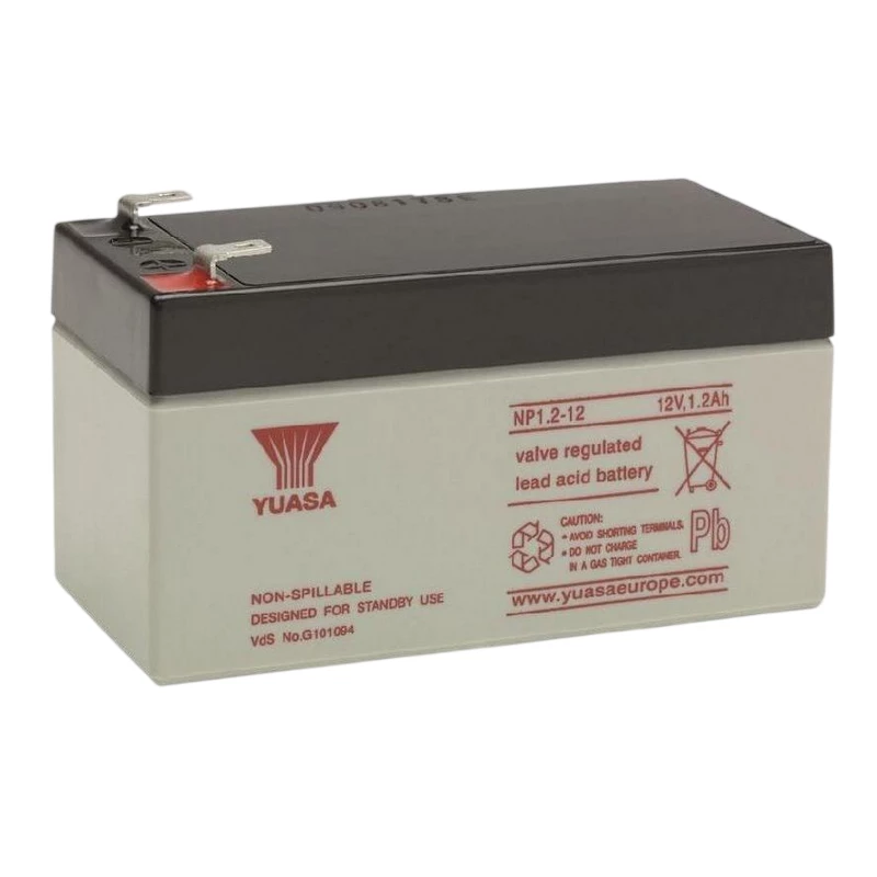 Baterie pentru UPS Yuasa Baterie UPS 12V/   1,2AH  Yuasa NP1.2-12, 3-5 Years