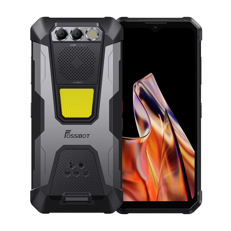 Мобильный телефон FossiBOT FOSSiBOT F106 4G PRO RUGGET 8/256GB IP68 Battery 12000mAh Black