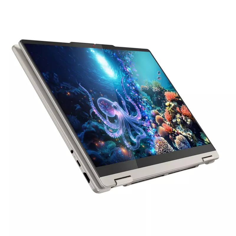 Laptop LENOVO NB Lenovo 14.0" Yoga 7 2-in-1 14AKP10 Beige (Ryzen AI 5 340 24Gb 1Tb)