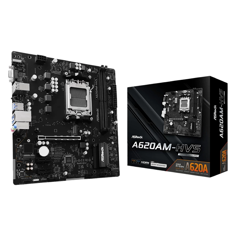 Материнская плата ASROCK MB AM5 ASRock A620AM-HVS  mATX