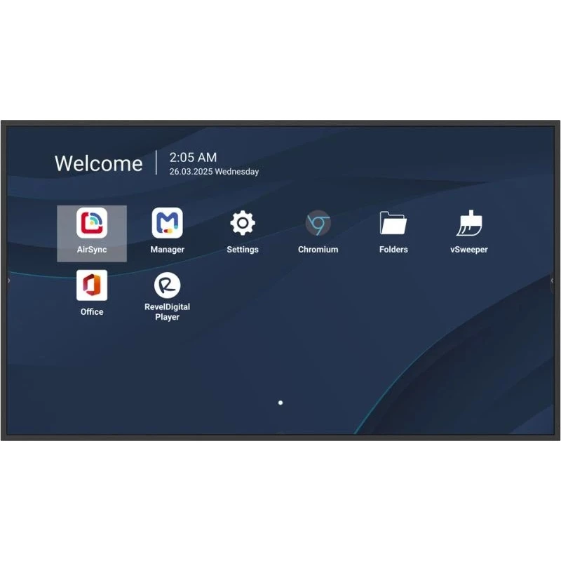 Interactive Display VIEWSONIC ViewSonic CDE4314-2C, Commercial Display with ProAV Integration, 43” 3840x2160, 500nits,1200:1, 32GB Storage, 4GB RAM, HDMI2.1 x 3, USB x 2, USB-C (Video, Data, Power), LAN (RJ-45), Wi-Fi slot, 10W x 2, Non-stop Operation Hours 24/7