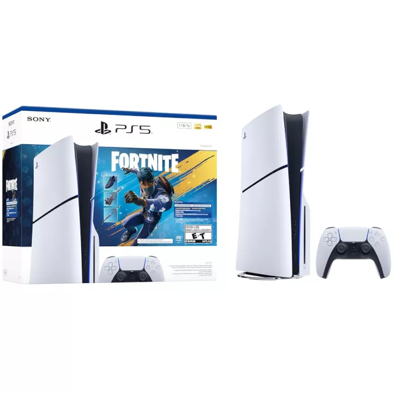 Consola de joc SONY Sony PlayStation 5 Slim Standard Edition 1TB with Flowering Fortnite