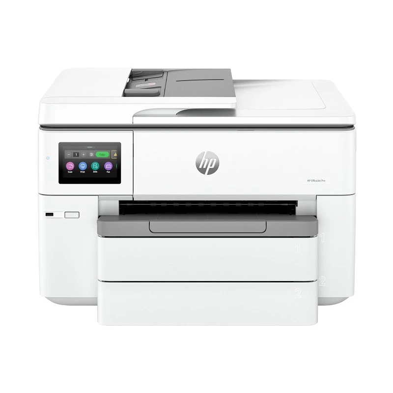 МФУ лазерное HP MFD HP OfficeJet Pro 9730  A3, White/Grey,Print/Duplex/Scan/Copier/Fax, ADF 35p, up to 34ppm, 4800x1200dpi, Duplex, 512MB Memory, 6,75 cm Touch LCD, up to 30000 pages, USB 2.0, WiFi 802.11b/g/n, Ethernet, ePrint,  AirPrint, HP 938/XL B/C/M/Y Cartridg