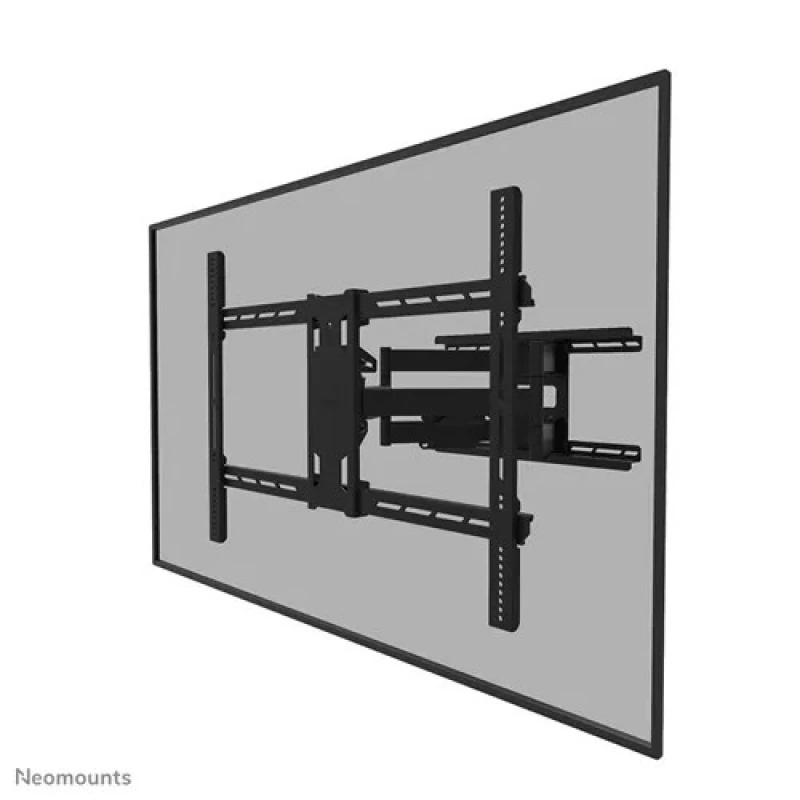 Настенное крепление Neomounts Heavy duty TV-Wall Mount for 55-110” - Neomounts, Full motion , max 125 kg, VESA 300x200-800x600, d 82-70,3 cm, level adjustment, incl. fixing template, black