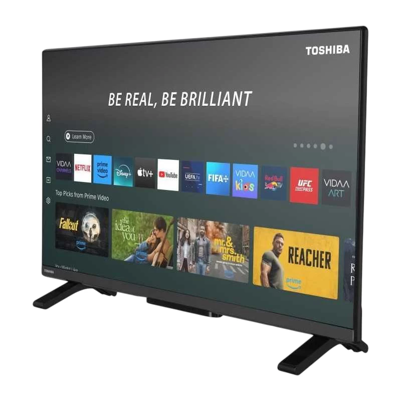 Телевизор TOSHIBA 32" LED SMART TV TOSHIBA 32LV2563DG, Full HD, VIDAA OS, Black