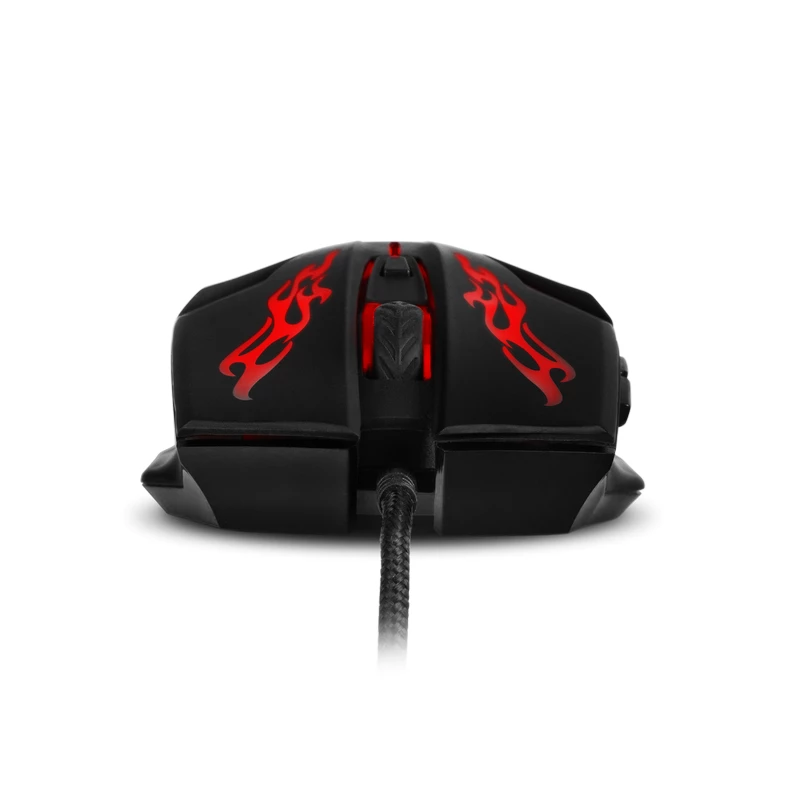Gaming Mouse SVEN Gaming Mouse SVEN RX-G720, 1200-3200 dpi, 6 buttons, 109g., Ergonomic, Silent, Soft Touch, Backlight, 1.8m, USB, Black