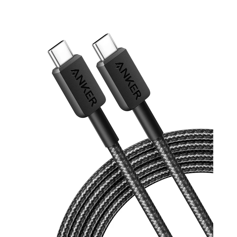 Кабель USB Anker Type-C Cable Anker, 322, 0.9M, Black