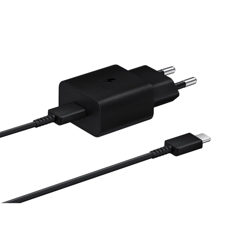 Incarcator Samsung Original Sam. EP-T1510, Fast Travel Charger 15W PD (with cable), Black