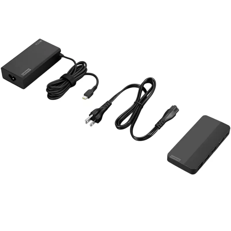 Sursa de alimentare PC LENOVO Lenovo USB-C Dual Display Travel Dock with 100W Adapter (40B90100EU)