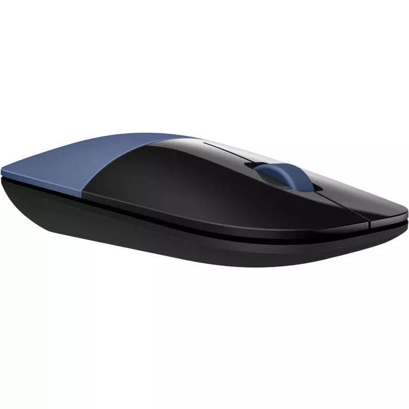 Mouse HP Wireless Mouse HP Z3700, up to 1200 dpi, 3 buttons, Multi surface tracking, Ambidextrous, 50g., 1xAA, 2,4Ghz, Blue