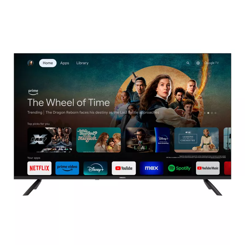 Телевизор HORIZON Телевизор 55" Horizon 55HL7590U/D 55" | 4K | Smart TV | VIDAA | HDR10 | Dolby Vision | Масштабирование до 4К Черный