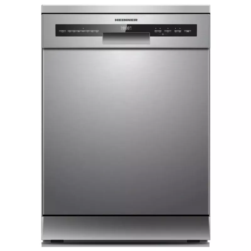 Masina de spalat vase Heinner Посудомойкa (60 cm) Heinner HDW-FSM60714AXD+++ 14 sets of dishes | E | Sensor display | Autodoor | Aquastop Серебристый
