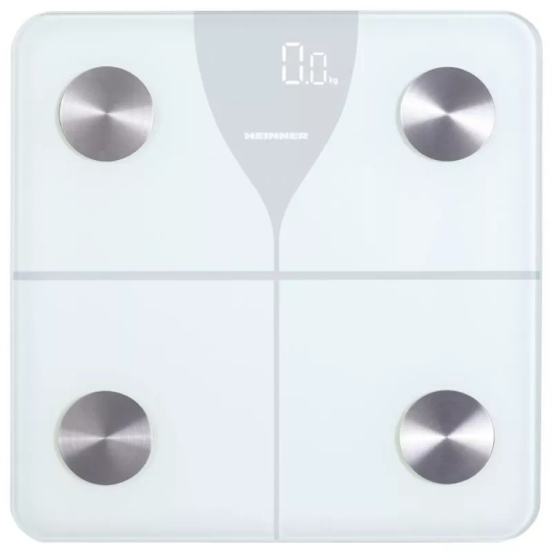 Cantar de podea Heinner Весы напольные Heinner HBS-BTH180WH Bluetooth connection | LED Display | 180 kg (max) Белый