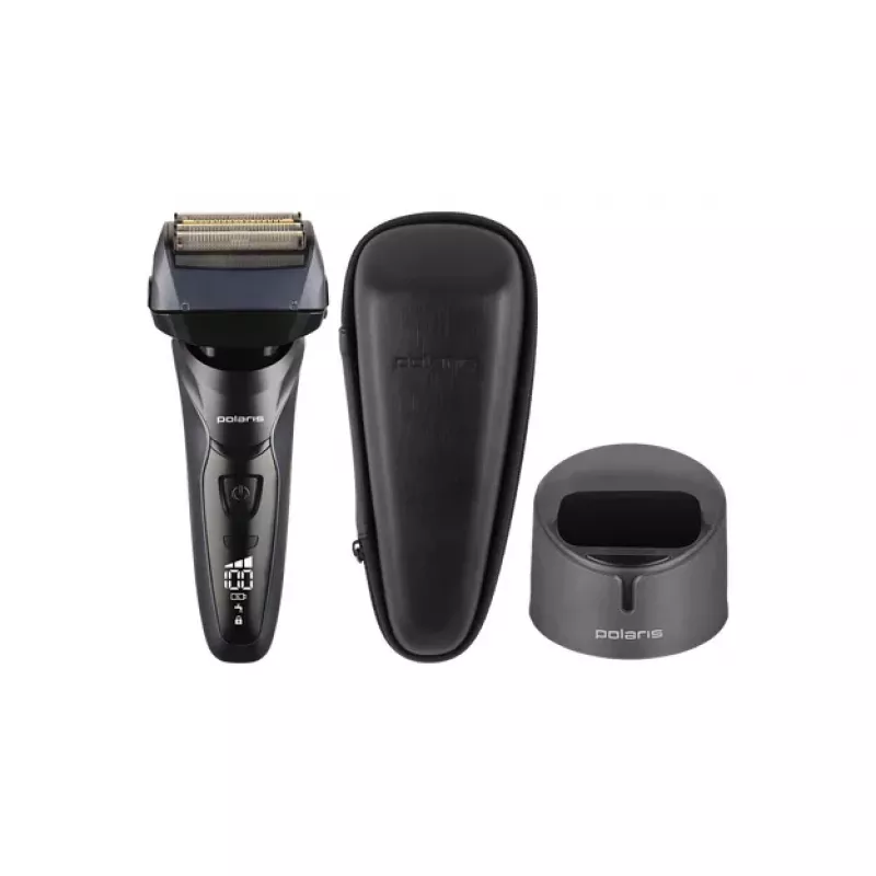Бритва электрическая POLARIS PMF 1016RC wet&dry 7D Prof 4+, Negru/Albastru