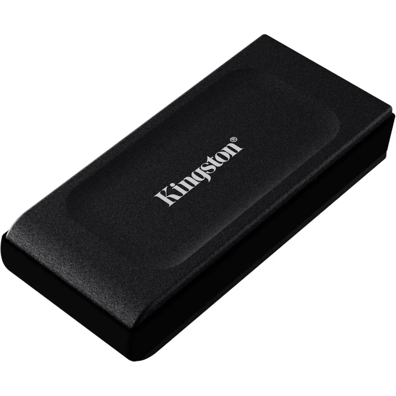 Жёсткий диск внешний KINGSTON 1TB Kingston XS1000 SXS1000/1000G External SSD, Black, Read 1050 MB/s, Write 1000 MB/s, USB 3.2 Gen.2, USB-A to USB-C adapter, (SSD extern/внешний SSD)