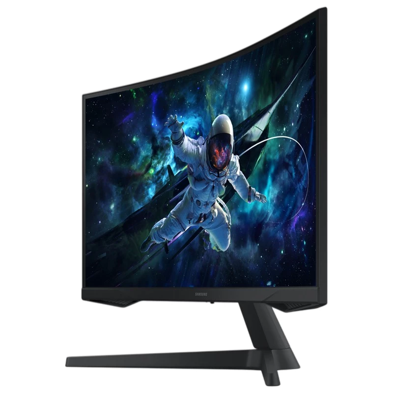 Monitor Samsung 27" SAMSUNG Odyssey G5 S27CG550E, Black,Curved-VA,2560x1440,FreeSync165Hz,1msMPRT,300cd,DP+HDMI