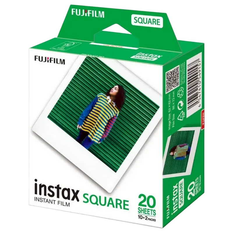 Aparat foto instant FUJIFILM Fujifilm Instax Square Film Twin Pack (10 Sheets x 2 Packs)