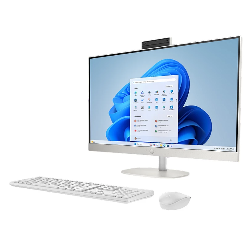 PC All-in-One HP HP AIO AI 27-cr2048ci White (27" FHD IPS 300nit Core Ultra 7 255U 2.0-5.2GHz, 16GB, 512GB SSD, HAS, Wireless KB&MS, FreeDOS)