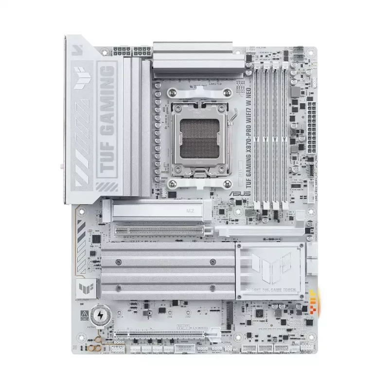 Placa de baza MSI ASUS TUF GAMING X870-PRO WIFI7 W NEO AMD X870, AM5, Dual DDR5 8600+ MHz, PCI-E 5.0 x16, HDMI/2xUSB4 USB Type-C Display Output, SATA&PCIe RAID, 2xM.2 PCIe 5.0 x4 Socket, 2xM.2 PCIe 4.0 x4, SB 8-Ch., WiFi7 (placa de baza/материнская плата)