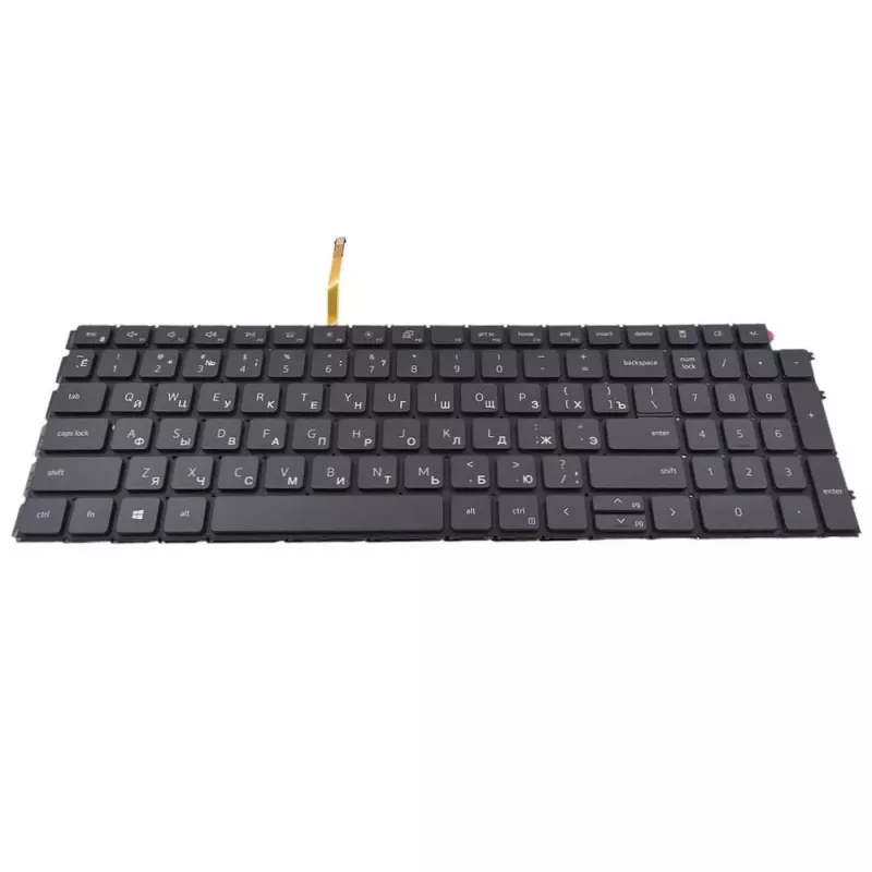 Клавиатура DELL Клавиатура для ноутбука Dell Vostro 15 3510 3515 3520 3525 5510 5515 5620 5625 7620 P117F P107F P106F P112F