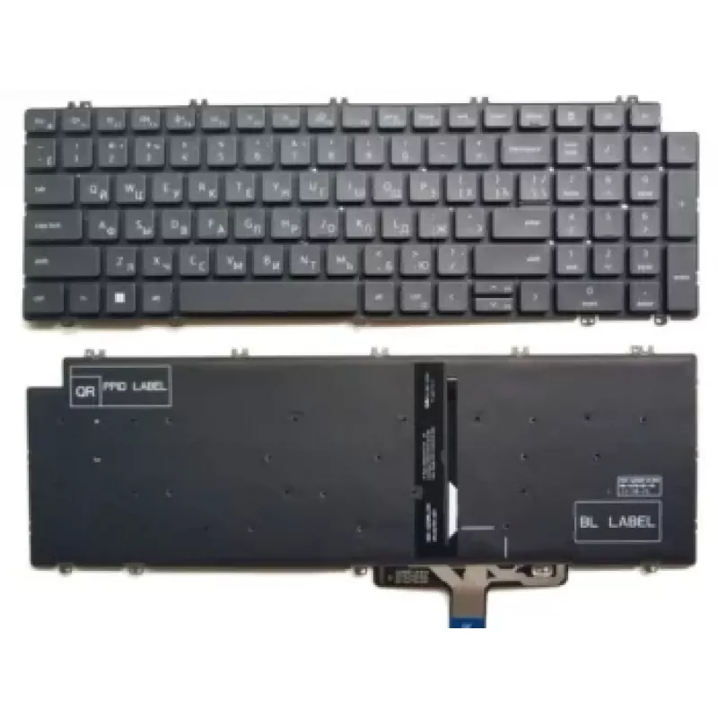Клавиатура DELL Клавиатура для ноутбука Dell Latitude 5520 5530 5540 5521 5531, Precision 3560 3570 3580 3561 3571 3581 7670 7680 7770 7780