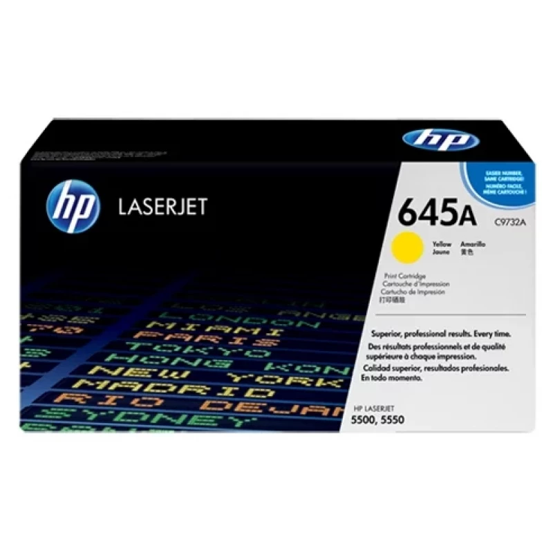 Cartus laser HP 645A (C9732A) YELLOW