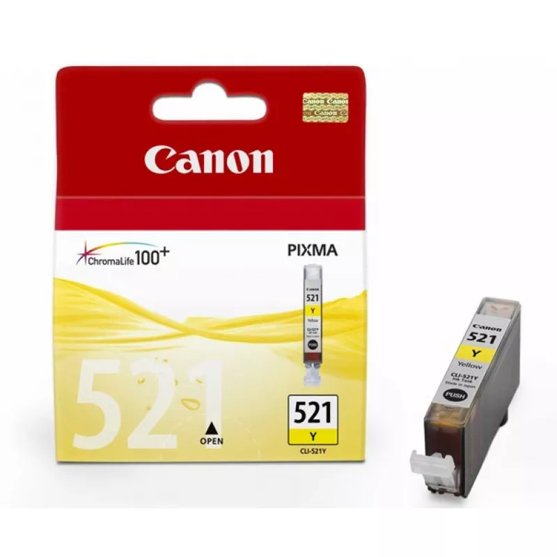 Cartus cerneala CANON CLI-521Y yelow