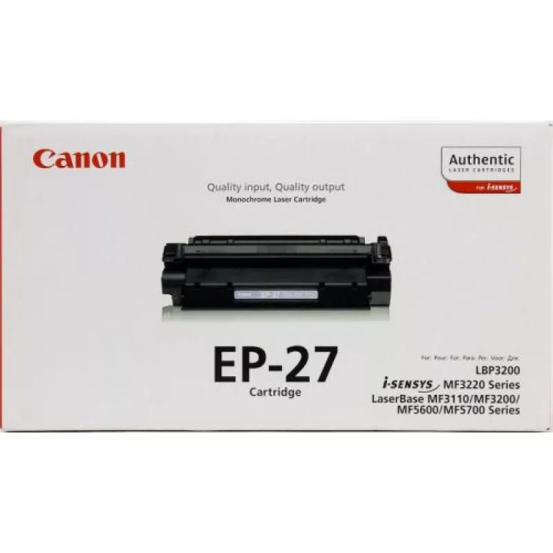 Cartus laser CANON EP-27 BLACK (8489A002)