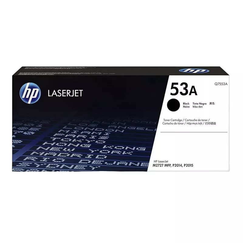 Cartus laser HP 53A (Q7553A) BLACK