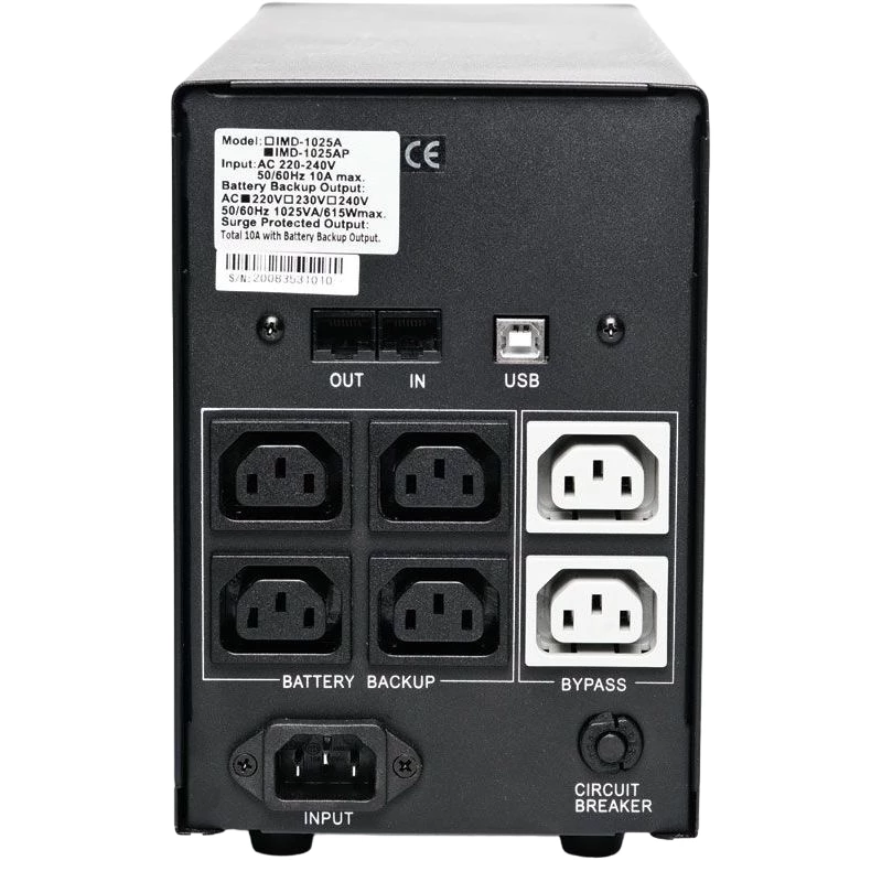 UPS POWERCOM IMPERIAL IMD-1200AP, 1200VA,  720W