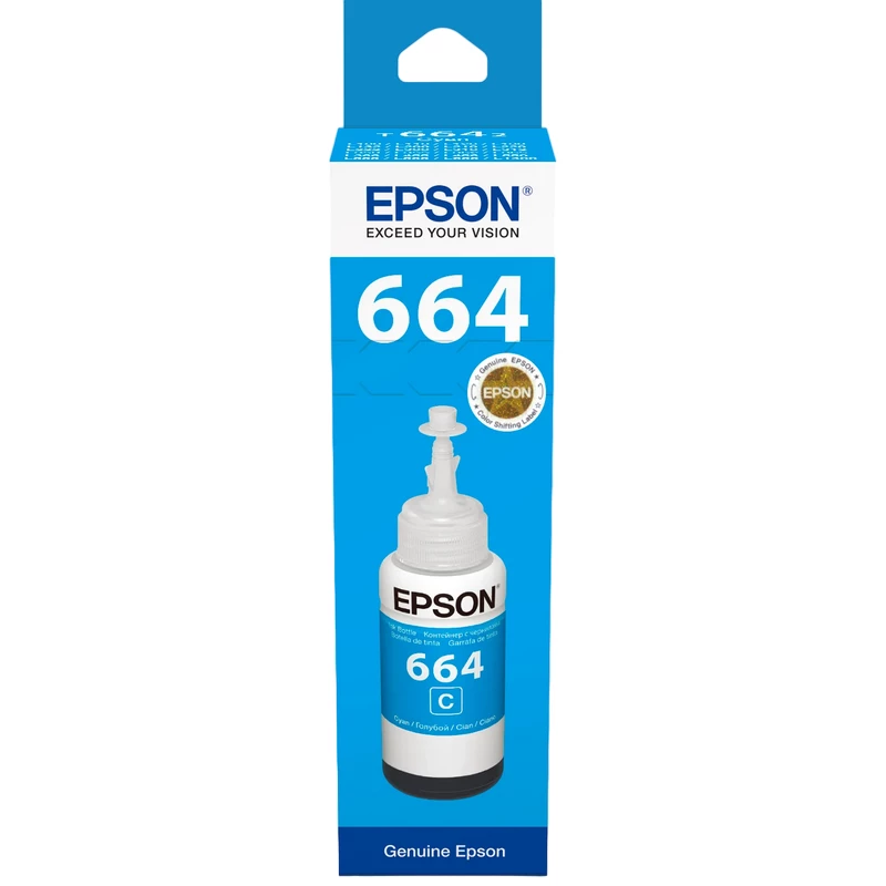 Flacon cerneala EPSON T6642C CYAN (C13T66424A), (70ML)