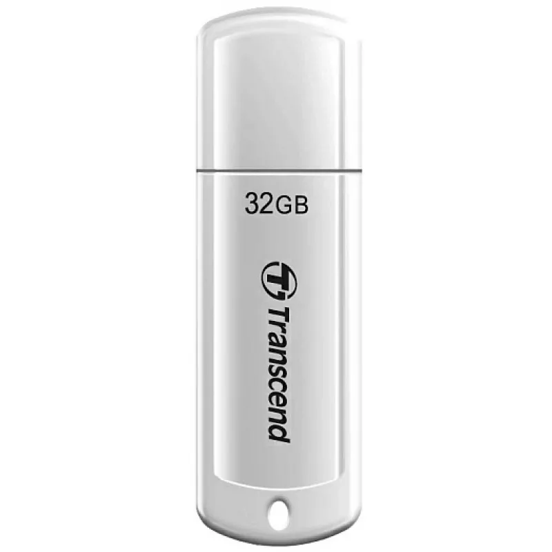USB flash drive TRANSCEND JETFLASH 370, 32GB, USB2.0 White,  Classic