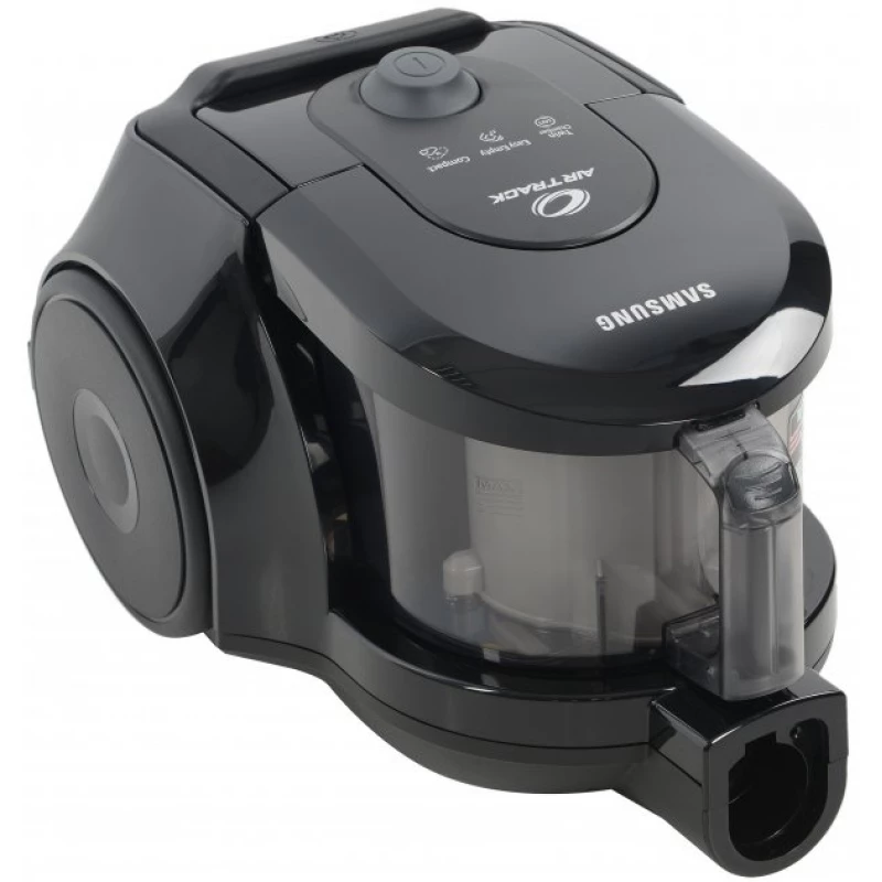 Aspirator cu container Samsung VCC4325S3K/SBW, 350 W, 1600 W, 1.3 l, Microfiltru, 80 dB, Negru