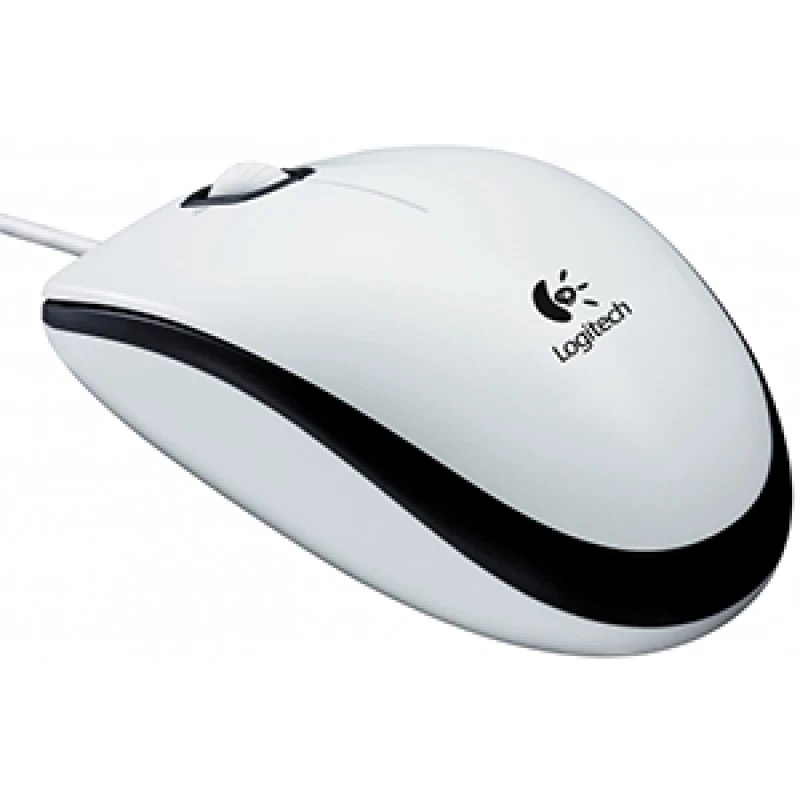 Мышь LOGITECH M100 (WHITE), USB