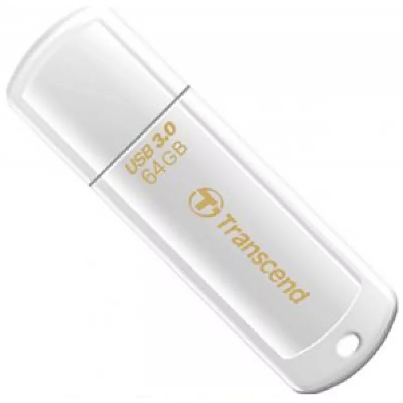 Флешка TRANSCEND JETFLASH 730, 64GB, USB3.0 White,  Classic