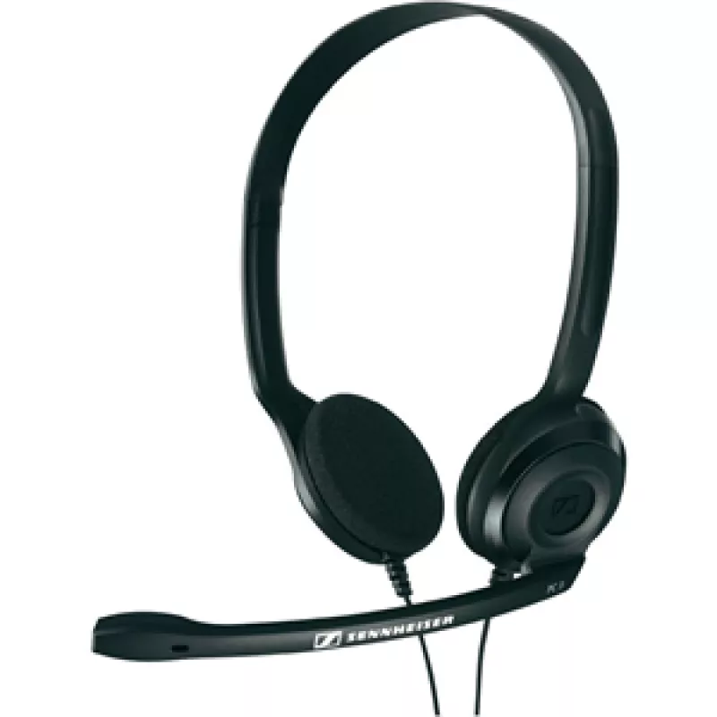 Casti cu fir si microfon SENNHEISER
 PC 3CHAT, 3, 5 mm